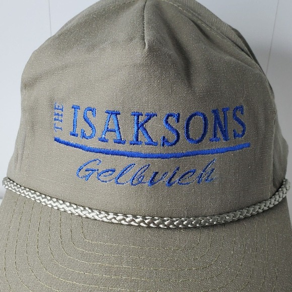VTG Isaksons Gelbvieh Genetics Cattle Livestock Agriculture Snapback Hat Cap - Picture 3 of 9